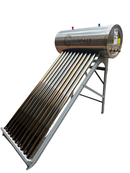 Stainless Steel Low Pressure 100L Solar Geyser With Auxiliary