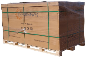 550W MONO Bifacial Deichmann 16BB Solar Panel - 31 pcs pallet