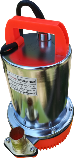 The Sun Pays DC submersible pump 12-24V