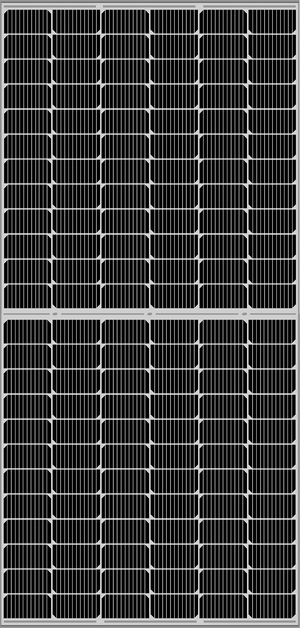 TheSunPays BASIC KIT 2 with 1 x Inverter, 1 x Battery & 4 x solar panels.