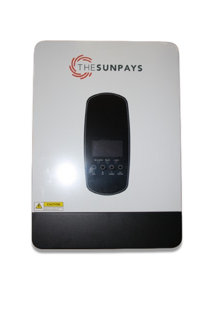 TheSunPays BASIC KIT 2 with 1 x Inverter, 1 x Battery & 4 x solar panels.