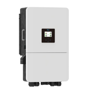 DEYE 15kW 3-phase high voltage inverter with dual MPPT, dual battery inputs, IP65 with dedicated generator input and 6 time periods for battery charging.