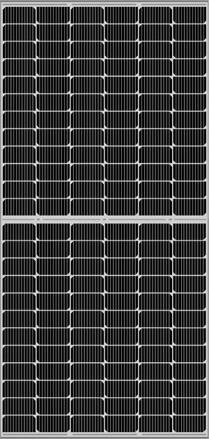 550W Mono Powitt 10BB Solar Panel - 31 pcs pallet
