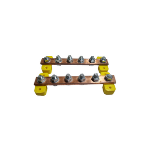 DC Copper Busbar with bolt and nuts included